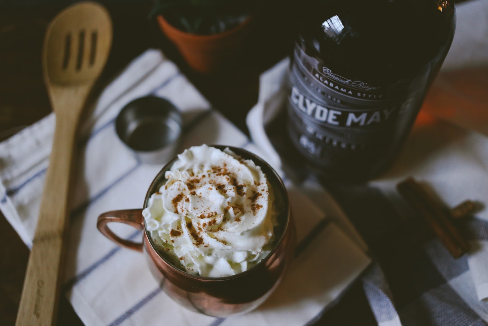 Whiskey Maple Hot Chocolate