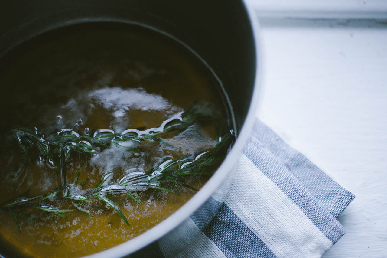 Lemon & Rosemary Honey Water