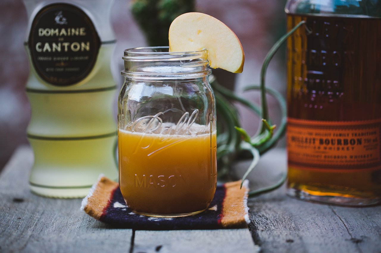Apple Cider Ginger Cocktail